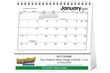 Scenic Moments Large Desk Promotional Calendar 