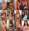 Mystique Stick-Up Calendar,Topless Models Adhesive Calendar monthly images, Item 5329