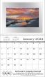 Memo Appointment with Tip-On Picture Promotional Calendar # 5450 Open view image