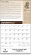African-American Heritage Martin Luther King Jr. Promotional Calendar