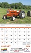 Classic Tractors Calendar open view images