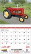 Classic Tractors Calendar open view images