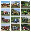 Classic Tractors Calendar monthly images 2024