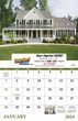2024 Welcome Home Promotional Window Calendar open view