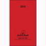 Promotional Value Monthly Pocket Planner Item 7990 Color Red