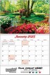 Garden Splendor Wall Calendar 2024 - Stapled