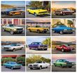 Muscle Cars Wall Calendar 2024 - Stapled