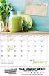 Taste of the Month Wall Calendar 2024 - Spiral