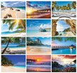 2024 Promotional desk Calendar Beaches