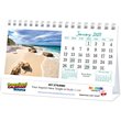 2024 Promotional desk Calendar Beaches