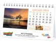 Inspirations 2024 promotional desk calendar item # AD-5098 open view image