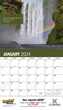 2024 Promotional calendar Inspirational, Spiral, Item BC-230 open view
