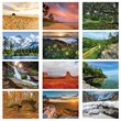 2024 Promotional calendar America Scenic,Spiral, Item BC-245 monthly images