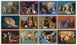 2026 Bilingual Catholic Art Calendar Item BLM-TARBL  montly images