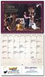 2026 Bilingual Calendar Catholic Art open view with Spiral binding Item BLM-BLM-CARBL