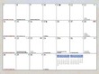 Grid detail of 2024 Bilingual Catholic Evangelization Calendar Item BLM-EVBL