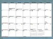 Catholic Stewardship 2024 Calendar Item BLM-STEN montly grid detail