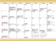 2024 Catholic Art Bilingual Calendar Item BLM-TARBL montly grid detail