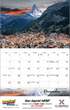 2024 Scenic World Travel Destinations Calendar - Stapled Item CC-402 Open View Image