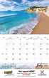 2024 Oceans & Beaches Paradise Calendar - Stapled, Item CC-411 Open View Image