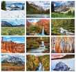 2024 National Treasures Scenic Calendar - Stapled, Item CC-412 Monthly Images