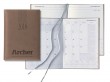 Castelli Tucson Weekly/Monthly Tabbed Planner, Color Taupe, Item # CT-77425