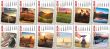 Adhesive Stick-up promo calendar No. FC-1001SC Scenic Views monthly images