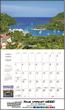 Caribbean Splendor Calendar - Scenic Images of the Caribbean  Bilinguall monthly images 2024
