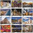 Scenic Mexico Bilingual  Calendar - Vistas de Mexico 2024 open view 2024