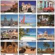 Scenes of Cuba Calendar - Calendario Escenico de Cuba - Bilingual  open view 2024