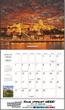 Dreamy Getaways Scenic Calendar Bilinglaul English/Spanish open view 2024