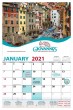 Giovannis Italian Restaurant Full Custom 13 month photo calendar size 11x17, 