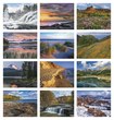 Promotional calendar with landscapes images of the USA