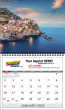 2024 Scenic Promotional wall calendar Item JC-201 open view