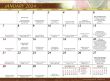 KC-BV Bible Verse Protestant Promotional religious calendar January 2024 grid
