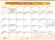 Catholic calendar Item KC-CA January 2024 grid on www.promotionalcalendarssource.com