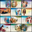 KC-FHL Faith Hope Love Protestant Promotional religious calendar monthly images