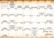 Bilingual Spanish-English Catholic Calendar Our Lady  item KC-SP January 2024 grid