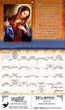 KC-CL Catholic Life Calendar  promotional calendar open view