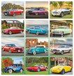 Classic Cars Calendar Stapled 2024