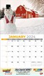 Country Spirit Calendar Stapled 2024