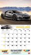 Exotic Cars Calendar Stapled 2024