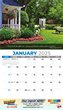Flowers and Gardens Calendar Stapled 2024
