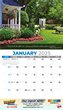 Flowers and Gardens Calendar Stapled 2024