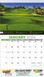 Golf Tips Wall Calendar 2024