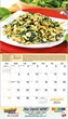 Cooking Recipes Calendar Stapled 2024