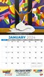 African-American Art Celebration Calendar 2024