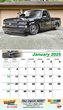 Pumped-Up Pickup Truck Calendar 2024