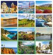 Scenes of California Calendar Stapled 2024