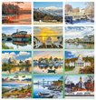 Scenes of New England Calendar 2024